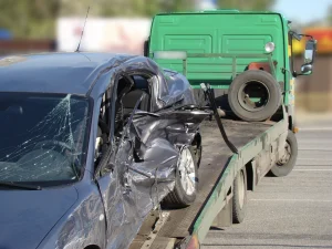 car accident recovery towing